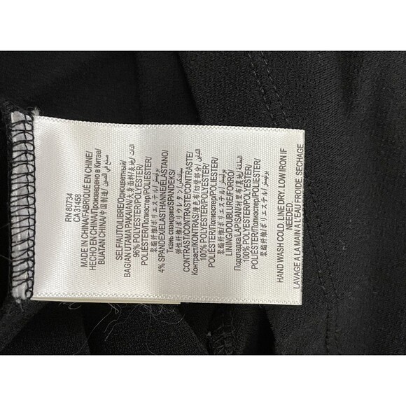 BCBGeneration Wednesday Addams Color Block  Casual A-Line Shift Dress Xs - Picture 8 of 8